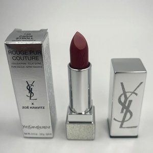 YSL ROUGE PUR COUTURE X ZOË KRAVITZ 146 PARIS STROLL BRAND NEW